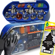 Żarówki samochodowe - Zestaw Zasobnik Komplet Żarówek Zapasowych 2x H4 12v Bezpieczniki Zapach - miniaturka - grafika 1