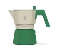 Zaparzacze i kawiarki - PEZZETTI FUTUREXPRESS Emaliowana kawiarka (3 filiżanki) - Zielony - miniaturka - grafika 1