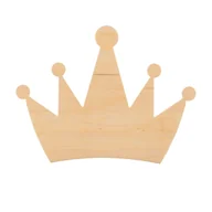 Lampy ścienne - Kinkiet dziecięcy QUEEN E14 - brązowy - miniaturka - grafika 1