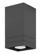 Lampy sufitowe - Lampex Lampa sufitowa Neron A, czarna - miniaturka - grafika 1