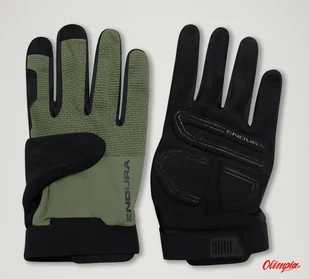Rękawiczki Endura Loop Full Finger Green - Rękawiczki rowerowe - miniaturka - grafika 1