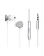 Słuchawki - Joyroom JR-EW03 Srebrny 151871 - miniaturka - grafika 1