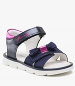 Sandały damskie - Primigi Sandały Damskie Na Rzepy Granatowe 22 Żuq - miniaturka - grafika 1