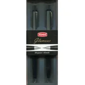 Przybory szkolne - TOMA Zestaw Glamour Długopis 0,8 mm + ołówek 0,5 mm - miniaturka - grafika 1