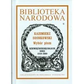 Literatura przygodowa - Ossolineum Kazimierz Sosnkowski Wybór pism - miniaturka - grafika 1