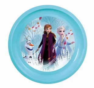 Banquet Frozen Talerz płytki 22 cm - Zestawy naczyń dla dzieci - miniaturka - grafika 1
