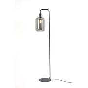 Lampy stojące - Czarna lampa stojąca (wysokość 155 cm) Lekar – Light & Living - miniaturka - grafika 1