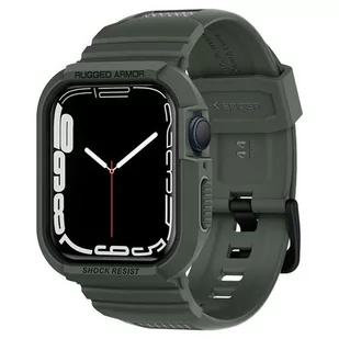 Spigen Etui Rugged Armor Pro Apple Watch 4 - 44mm, zielone 8809640254222 - Akcesoria do smartwatchy - miniaturka - grafika 1