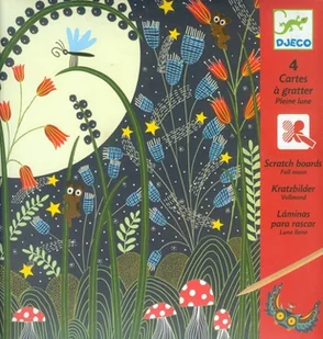 Djeco, Wydrapywanka, pełnia księżyca - Zabawki kreatywne - miniaturka - grafika 1