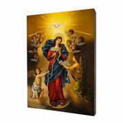 Ikony i obrazy sakralne - Ikona Matka Boża rozwiązująca węzły - miniaturka - grafika 1