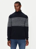 Swetry męskie - JOOP! Jeans Golf 15 JJK-04Morlino 30043621 Granatowy Modern Fit - miniaturka - grafika 1