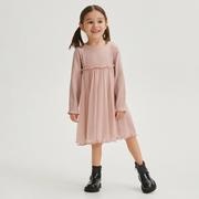 Sukienki i spódniczki dla dziewczynek - Reserved - Sukienka z tiulowym dołem - Różowy - miniaturka - grafika 1