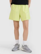 Spodenki damskie - 4F Spodenki casual damskie 4FRSS25TSHOF750-73S Żółty Roz. XXL - miniaturka - grafika 1