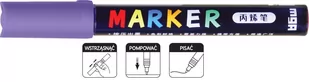 M&G, Marker akrylowy 1-2 mm, fioletowy - Kredki, ołówki, pastele i pisaki - miniaturka - grafika 1