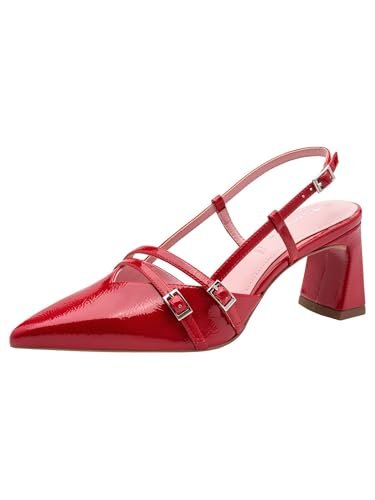Tamaris Damskie czółenka Sling 1-29660-45, czerwone, 41 EU