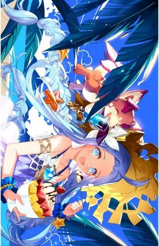 Plakat Anime Granblue Fantasy grf_212 A2 (custom)