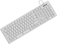Klawiatury - KeySonic KSK-8030IN klawiatura USB QWERTZ Niemiecki Biały 28063 - miniaturka - grafika 1