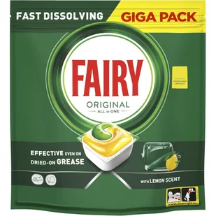 Fairy All in One Lemon 71szt (kapsułki do zmywarki) - Środki do zmywarek - miniaturka - grafika 1