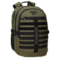Plecaki - Reebok Cross One Plecak Dwukomorowy 15,6" Zielony 34x46x15 cm Poliester by Joumma Bags, Zielony, Talla única, Plecak z podwójną komorą - miniaturka - grafika 1
