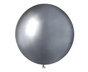 GoDAN Balon SHINY Metaliczny Srebrny, Chrom 19" BGG/8953-5 - Balony i akcesoria - miniaturka - grafika 1
