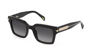 Police Unisex SPLF32 okulary przeciwsłoneczne, czarne, 50, czarny, 50 - Okulary przeciwsłoneczne - miniaturka - grafika 1