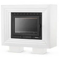 Piece wolnostojące - HIGHER Piec kaflowy marmur MIO BIANCO żeliwny wkład 13kW EcoDesign 2022 - miniaturka - grafika 1