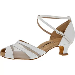Diamant TANZSCHUHMANUFAKTUR Damskie buty do tańca 102-011-033, białe, rozmiar 35 1/3 UE - Moda i Uroda OUTLET - miniaturka - grafika 1