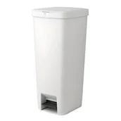 Kosze na śmieci - Brabantia Kosz na śmieci pedałowy StepUp 40 l jasnoszary z recyklingu 120026 - miniaturka - grafika 1