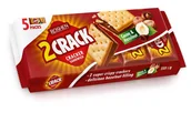 Krakersy - Roshen Crack Krakersy z nadzieniem kakaowo-orzechowy 235 g - miniaturka - grafika 1