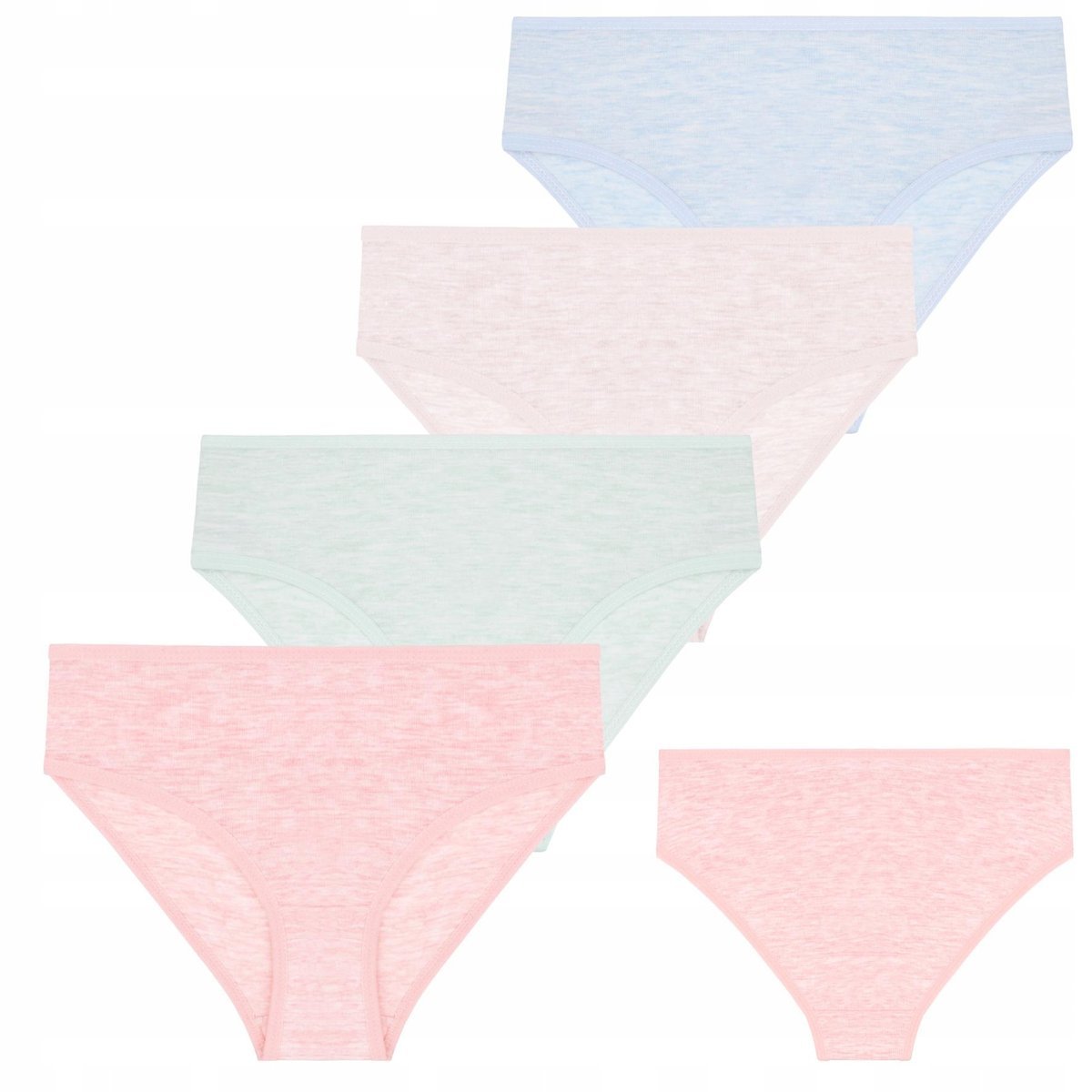 4X MAJTKI FIGI DZIEWCZĘCE BAWEŁNIANE KOLOROWE MŁODZIEŻOWE MORAJ 134-140