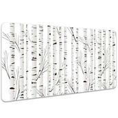 Podkładki na biurko - Podkładka mata ochronna na biurko Brzozy 100x50 cm, Dywanomat - miniaturka - grafika 1