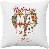 Poduszki do karmienia - Najlepsza mama - imię - poduszka na prezent - produkt personalizowany - miniaturka - grafika 1