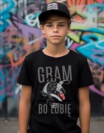 Koszulki dla chłopców - koszulka dla syna gracza - miniaturka - grafika 1