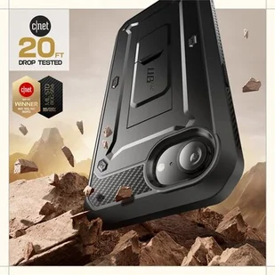 Supcase Etui UB Pro SP do iPhone 16e, czarne - Etui i futerały do telefonów - miniaturka - grafika 1
