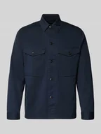 Koszule męskie - Kurtka koszulowa o kroju regular fit z kieszeniami na piersi - miniaturka - grafika 1