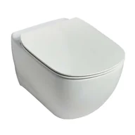 Miski WC - Ideal Standard Tesi - Wisząca miska WC z deską SoftClose, AquaBlade, kolor biały matowy T3546V1 - miniaturka - grafika 1