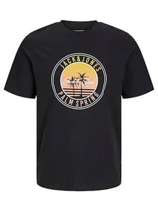 Jack & Jones Koszulka w kolorze czarnym - Koszulki męskie - miniaturka - grafika 1