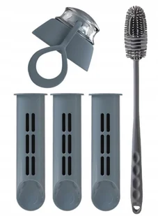 Zestaw do butelki filtrującej Dafi Soft 3x filtr szary nakrętka szczoteczka - Wkłady filtrujące Zestaw do butelki filtrującej Dafi Soft 3x filtr szary nakrętka szczoteczka - Wkłady filtrujące - miniaturka - grafika 1