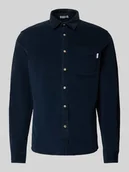 Koszule męskie - Koszula casualowa o kroju regular fit z mieszanki bawełny model ‘CLAYTON’ - miniaturka - grafika 1