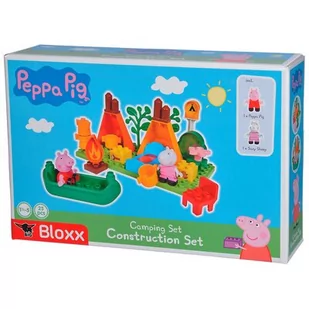BIG Świnka Peppa Zestaw kemping 57143 - Klocki - miniaturka - grafika 1