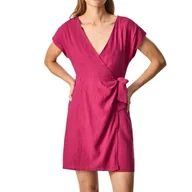 Sukienki - Sukienka damska Pepe Jeans Lotty rozkloszowana lniana-XS - miniaturka - grafika 1