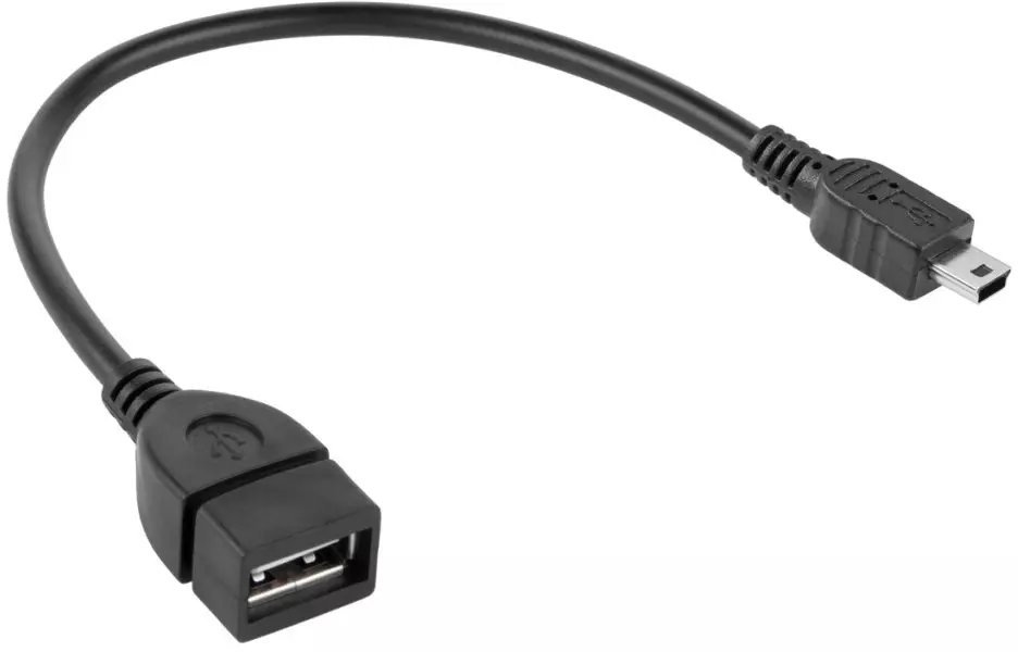 Kabel USB Gembird USB-A - miniUSB 0.2 m Czarny KPO2909