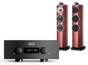 Hegel H600 (czarny) + 804 D4 (rosenut) - Zestawy stereo - miniaturka - grafika 1