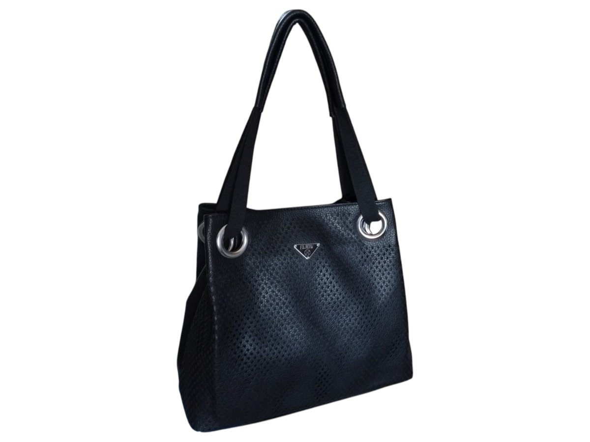 Torebka Damska Na Ramię, Duża Torba Shopper, Komora Z Przegrodą, Czarny