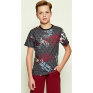 Koszulki dla chłopców - Guess T-shirt Regular Fit - miniaturka - grafika 1