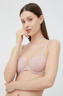 Biustonosze - Calvin Klein Underwear Underwear biustonosz kolor różowy gładki - grafika 1