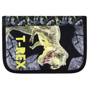 Piórnik dwuklapkowy bez wyposażenia T-Rex - Piórniki - miniaturka - grafika 1