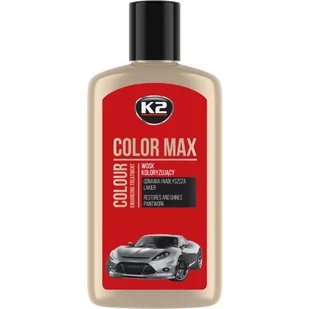 K2 Color Max 250 Ml Czerwony Koloryzujący Wosk - Kosmetyki samochodowe - miniaturka - grafika 1