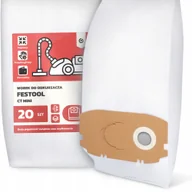 Worki do odkurzaczy - 20x Worek do Odkurzacza Festool Ct Mini Syntetyczny Flizelinowy Worki G9-W - miniaturka - grafika 1