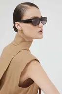 Okulary przeciwsłoneczne - Tom Ford okulary przeciwsłoneczne damskie kolor brązowy - miniaturka - grafika 1